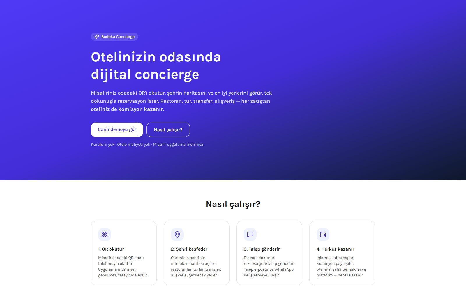 Bedoka Concierge screenshot